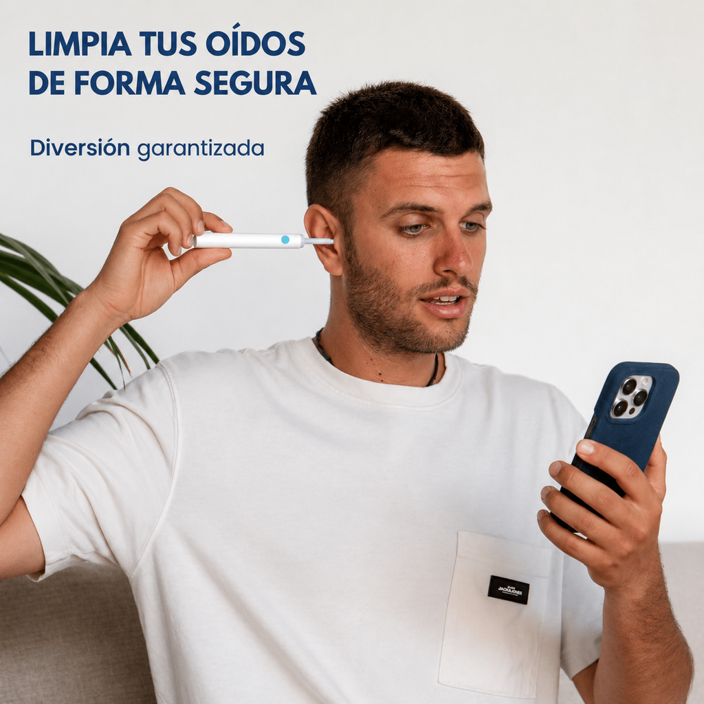 Ohrklar™ Limpiador de oídos inteligente con cámara